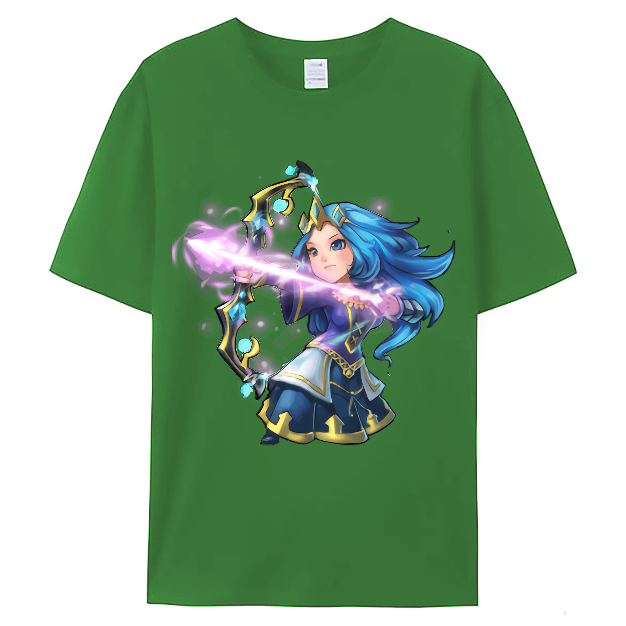 （画像用） リーグ・オブ・レジェンド League of Legends LOL レディースカジュアルプリントTシャツ（綿100％）